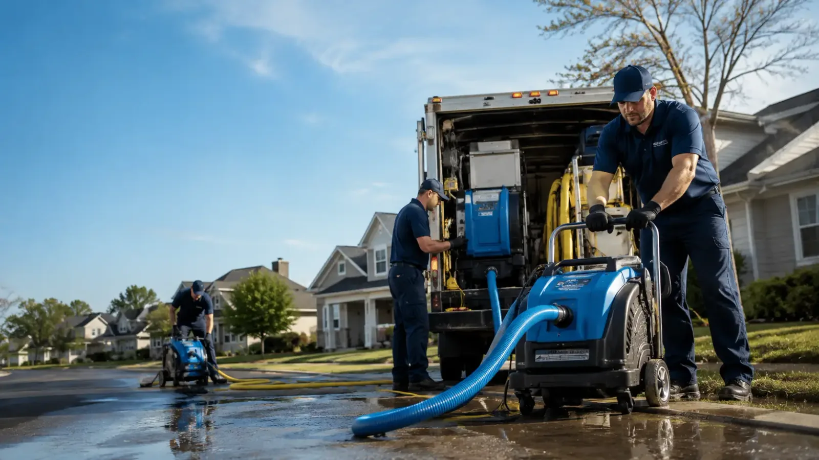 Flood Damage Cleanup in Smithburg, WV